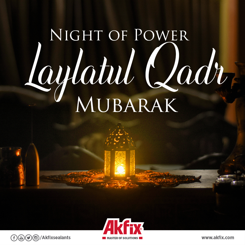 Night of power Laylatul Qadr mubarak...🌌💫
#akfixsealants #laylatulqadr #Qadr