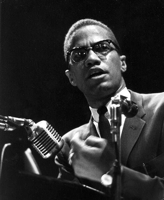 "You can't separate peace from freedom because no one can be at peace unless he has his freedom."Malcolm X aka El-Hajj Malik El-Shabazz (19/5/1925 - 21/2/65)