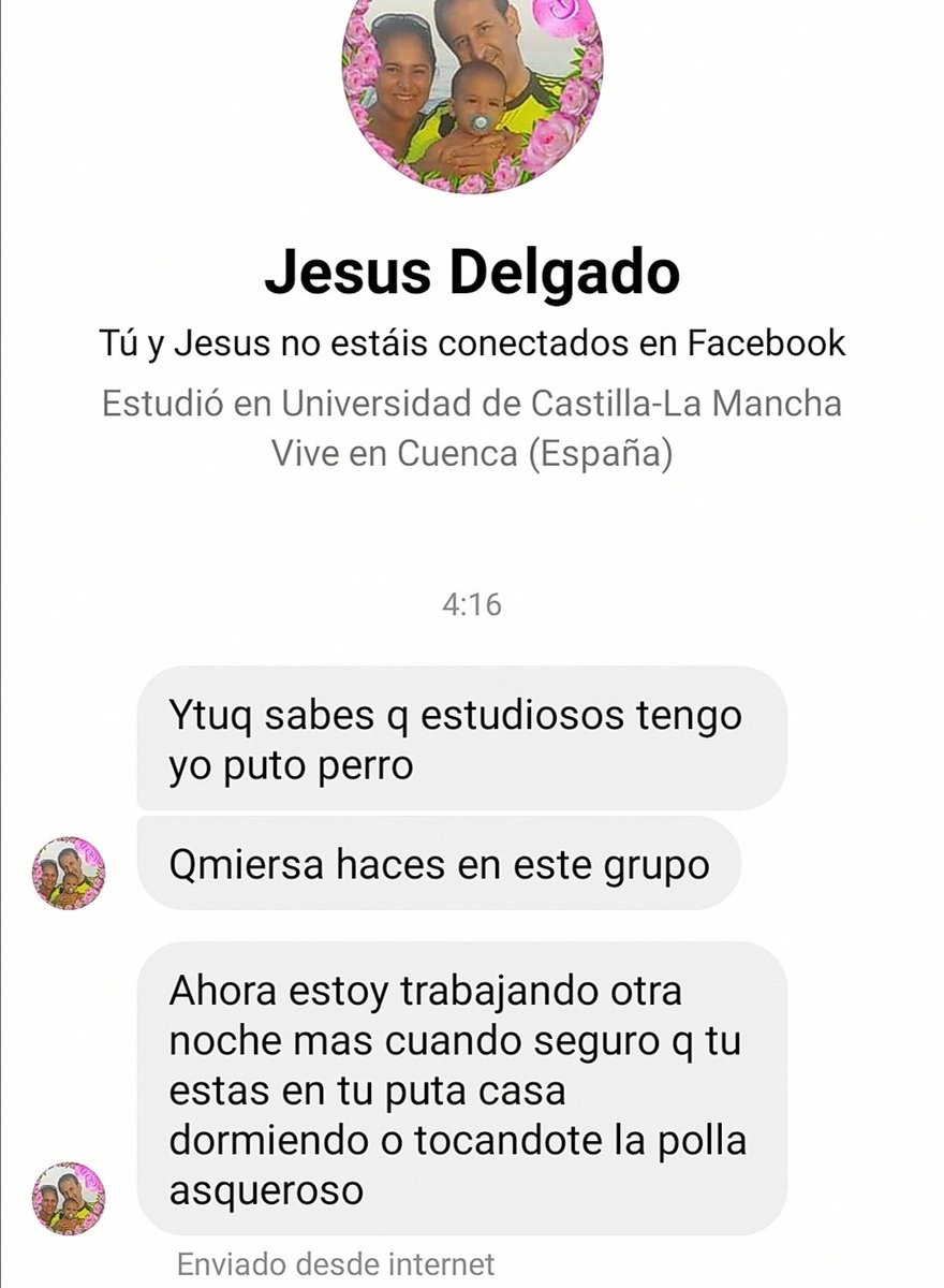 marcsf_'s tweet photo. Este señor ha dedicado ssu jornada laboral a insultarme estando de servicio, es policía nacional. @policia https://t.co/A3xlCwFG5G