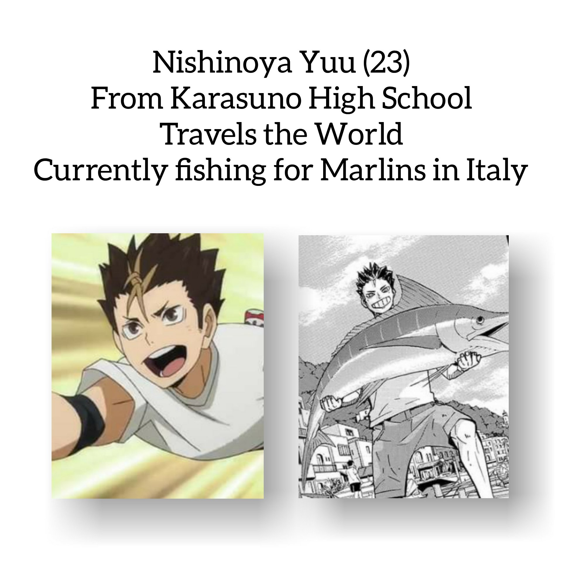 エンジェル on Twitter "Nishinoya Yuu Ennoshita Chikara Hisashi Kinoshita