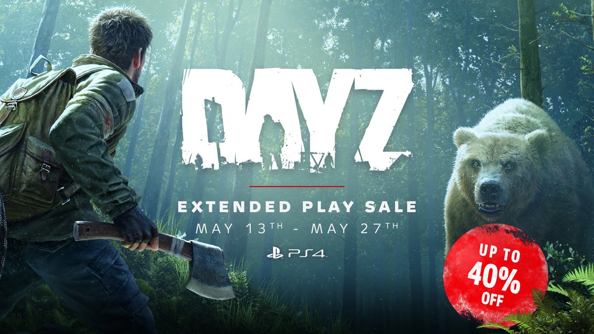 📢 Our PS4 sale continues! 📢

Grab #DayZ today to get up to 40% off. You can also get the Livonia DLC for up to 20% off
🎮

👉 bit.ly/GetDayZPS4