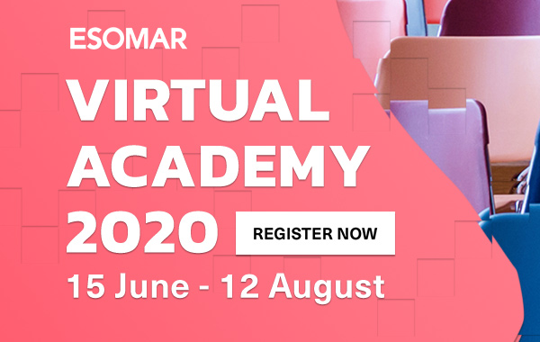 ESOMAR's tweet photo. π€© Shout out to all the YES ESOMAR members!
π Claim your FREE Masterclass of your choice!
π€ Not a YES Member? Apply for membership & use the promo
code VIRTUAL2020_YES
π https://t.co/KGWAijntTy
@dapresy @MRII_UGA @LALResearch
#YESOMAR #VirtualAcademy2020 #insights #data https://t.co/XpigblzcEz