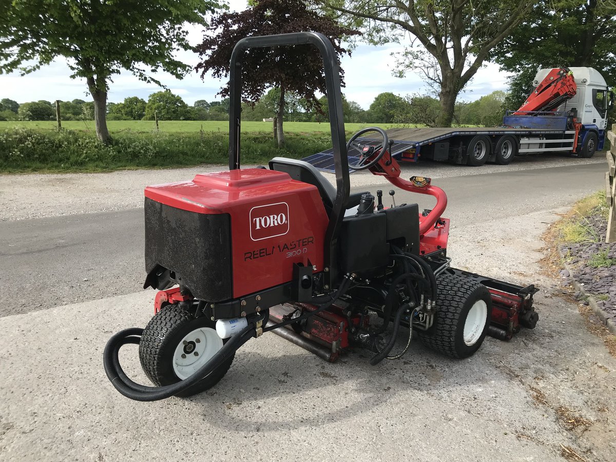 CampeyTurfCare's tweet photo. #ForSale #UsedMachinery #CampeyTurfCare
#Toro 3100 #Reelmaster #Mower
2009 model. 2530 hours. Sold as seen.
https://t.co/ZyS2IpiFuL https://t.co/gzsfiMRFzP