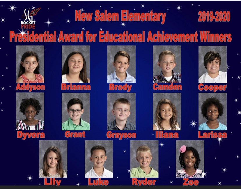 Shout out to these NSE 4th grade students!! Hard work= Great Accomplishments!#SGASD #RocketPride