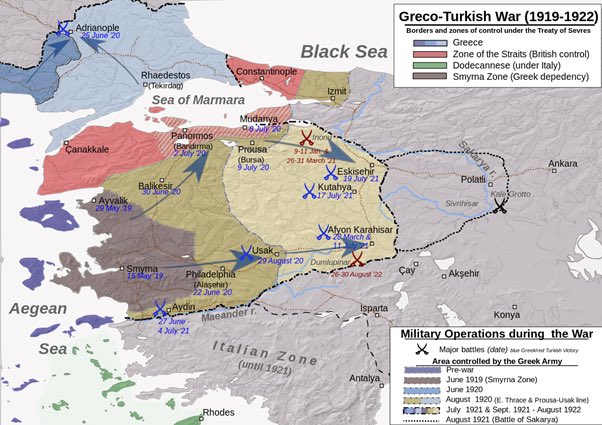 Then I have traced the continued financial & moral support by the ancestors of the people of  #Pakistan to help the  #Turks resist western hegemony from the Balkan Wars, to the Treaty of Sevres, to the  #Turkish War of Independence & eventually to the Treaty of Lausanne./8