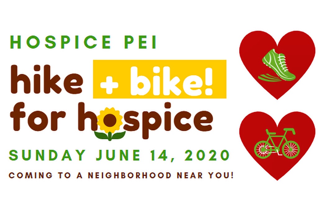 It’s TIME PEI! 
Who will you Hike, Bike and Raise in Memory of?
Let’s get outside, get active and support Islanders facing the end of life journey.
JOIN US for a Hike or a Bike between May 22nd and June 14th
By creating an online fundraising page at
canadahelps.org/en/charities/h…