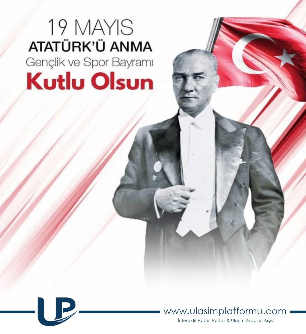 19 Mayıs Atatürk'ü anma gençlik ve spor bayramımız kutlu olsun