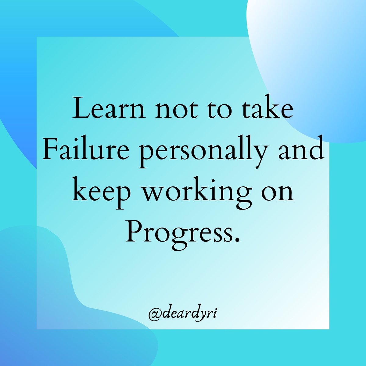 _MEtribe's tweet image. Failure is an opportunity to learn. A second chance for a greater comeback. So let's forge forward and work towards progress rather than look back and dwell on regrets.
#failforward #Unstoppable