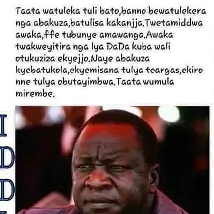 shabeerah01's tweet photo. @BarbieItungoK @ugawoman01 Omukulembeze Uganda yaakafuna onu so far😭😭 absigadde banoonya byaabwe #ripmypresident https://t.co/amk3gDogLE