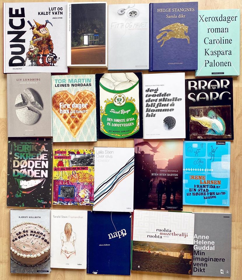 finnlitt's tweet photo. Har du lest noen av disse? Del gjerne ditt beste nordnorske boktips med oss. #finnlitt https://t.co/yqG6GHJQEn