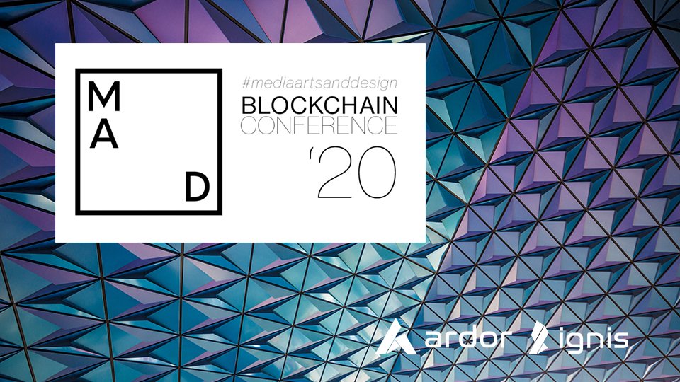 ArdorPlatform's tweet photo. Six #Ardor Blockchain based use cases were showcased at the Media Arts & Design Blockchain Conference! Learn more about it: @trifficworld #HotCity #Cycle4Value #GalleryDefender @TarascaD #ArdorRocks
https://t.co/2LB1b2AIDI
#blockchain #gamification https://t.co/PYhnIgCDrk
