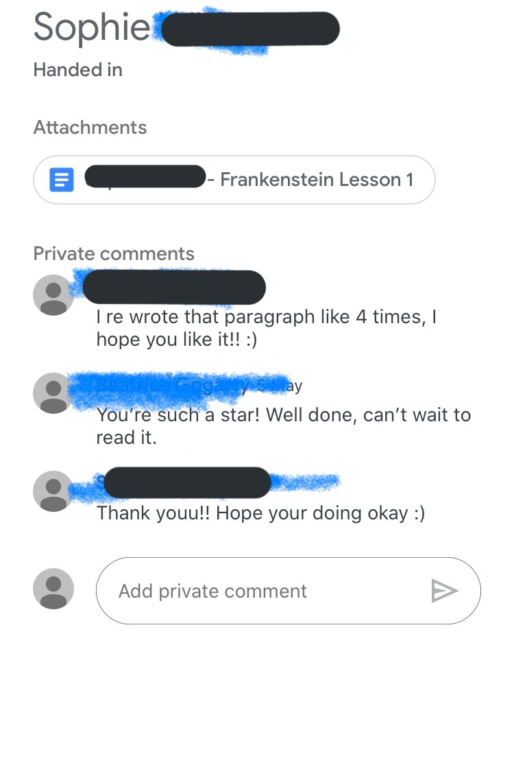 9MAL are working SO hard! What an incredible attitude shown by Sophie- she has put 100% in every single piece of work she has done for her online English work. I am so impressed. <a href="/MsAlvarezMFL/">Seño Alvarez</a> @ACOHoroz
