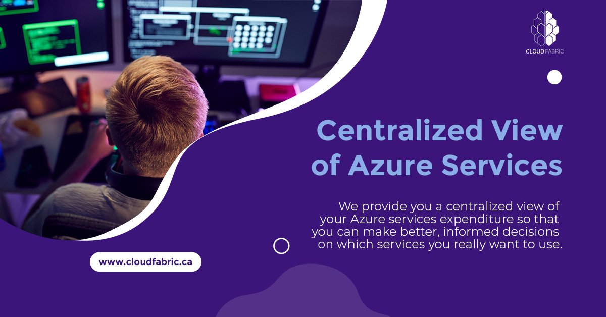 CloudFabric2's tweet photo. Centralized view of azure services.

#cloudfabric #cloud #cloudtech #cloudtechnology #cloudcomputing #datastorage #azure #zscaler #security #training https://t.co/ySrlqm2tfb
