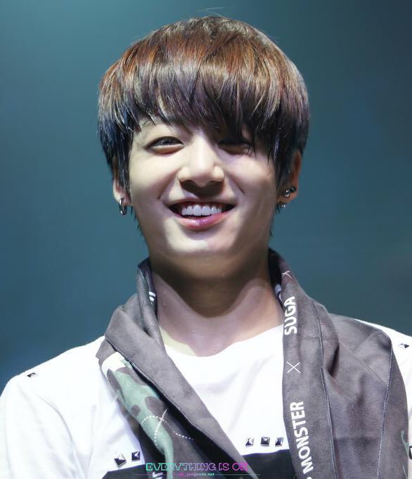 Jungkook smiling- a thread 