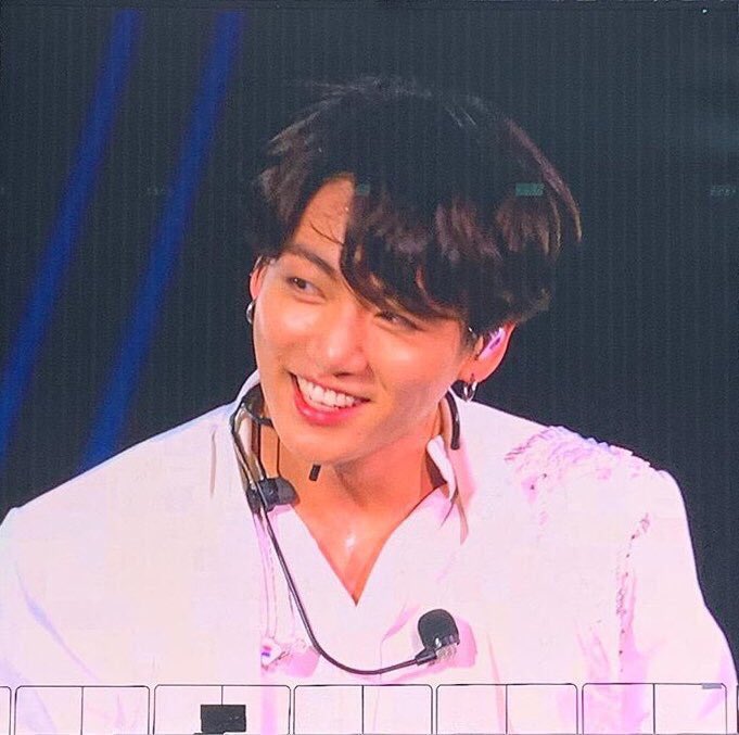 Jungkook smiling- a thread 