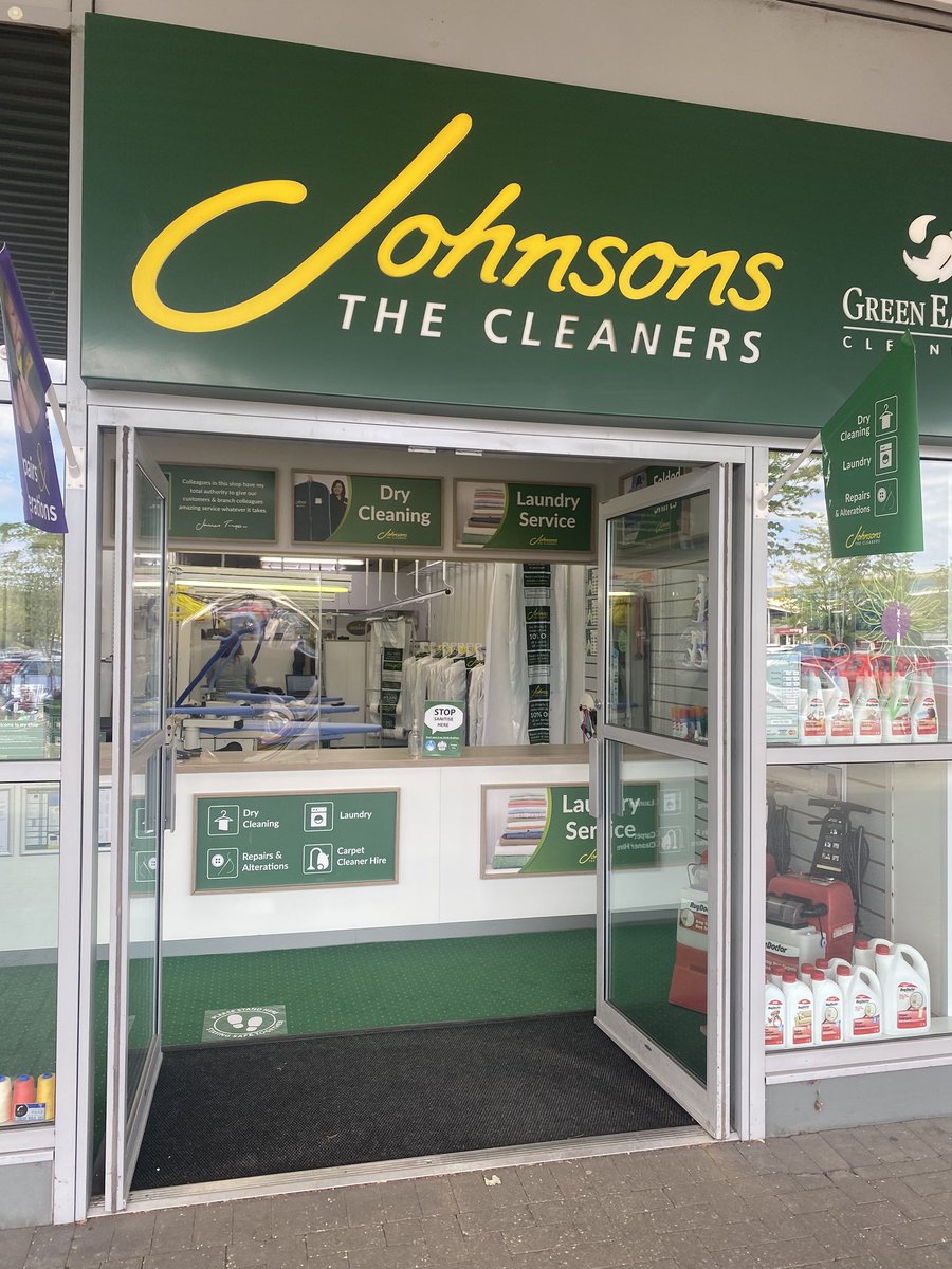 BNatzyl's tweet photo. We are open and ready to safely serve our customers in Bar Hill Cambridge! 💚💚🌈
#drycleaning #laundry #spring-clean @RugDoctor @MOJODryCleaners @TimpsonNews @JamesTCobbler @runningtrina80 @Cambslive @Barhillhaart @BarHillCC @area65mojo https://t.co/9JluGiBYvY