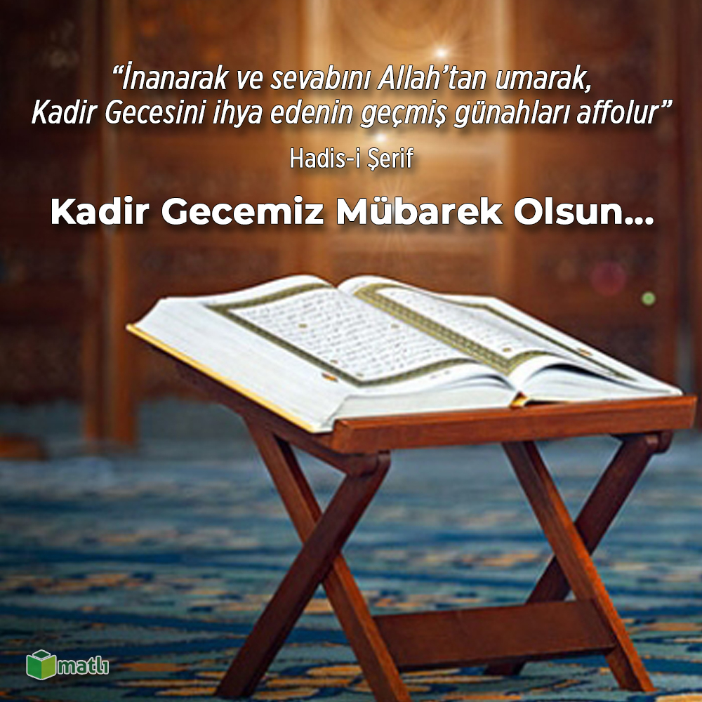 Matli_Grup's tweet photo. ⁣Kadir Gecemiz Mübarek Olsun...⠀
⠀
#kadirgecesi #kandil #ramazan #dua #kuranıkerim https://t.co/VZmm8zLUjq