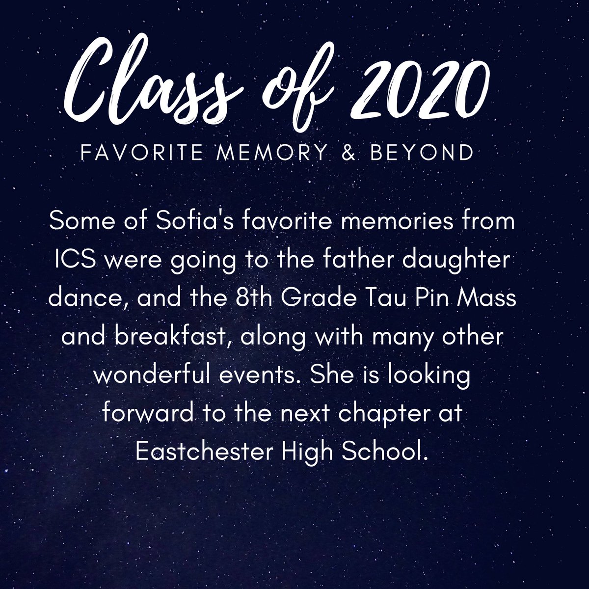 mrsdangelo_ICS's tweet image. Today’s spotlight-Sofia Pordage! Sofia truly embodies the spirit of St. Francis with her devotion to service. She’ll be missed in Archery Club too! Congrats on all of your achievements, Sofia! Your ICS family is proud of you! #GreatGrad🎓 #IncredibleCatholicStudent #Classof2020