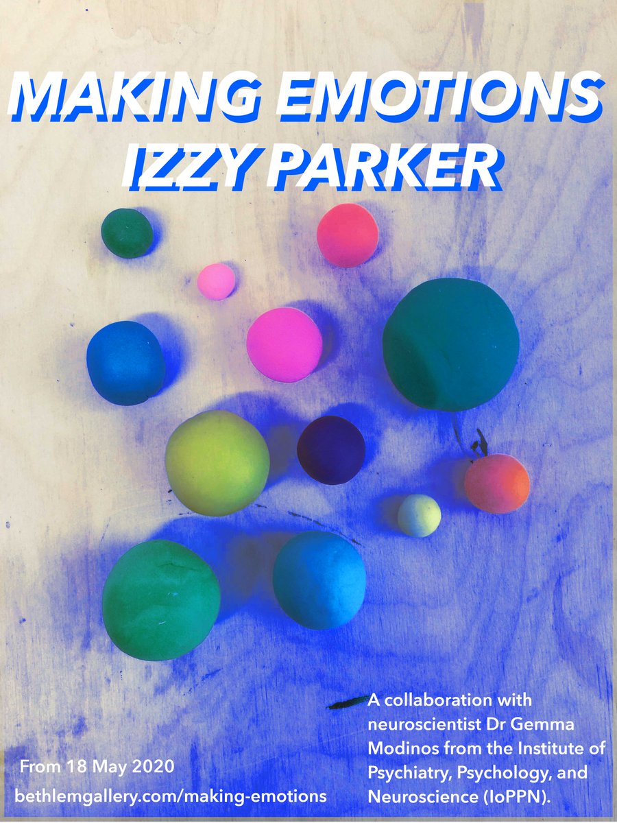 Bethlem_Gallery's tweet photo. Our new exhibition opens TODAY! 'Making Emotions' by @IzzyIzzyParker is a work-in-progress exploring if creative making can help us identify and process difficult emotions. All online! https://t.co/bXzC4j2Plq https://t.co/70BdLOHStH