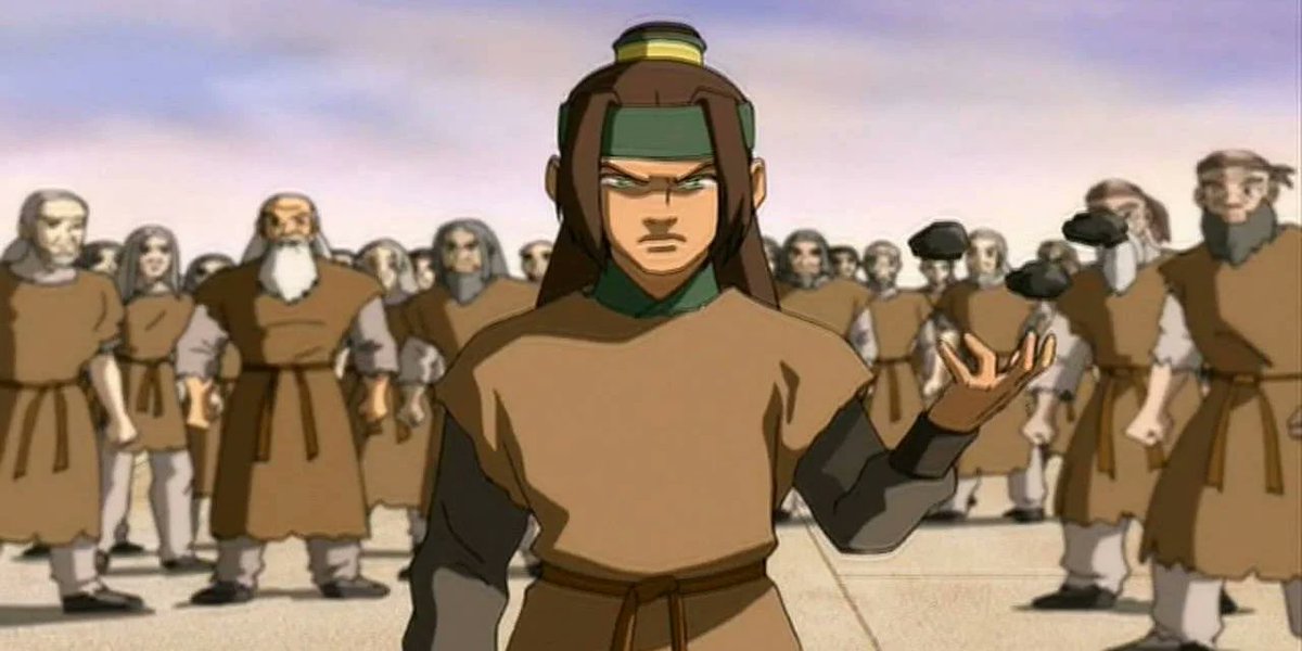 Best Earthbender?1. Toph2. King Bumi3. The Boulder4. Haru