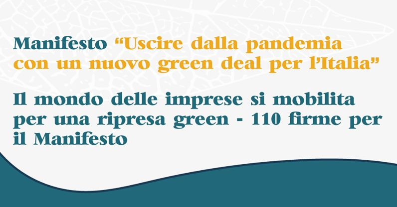 EFasebg's tweet photo. Anche E-Fase aderisce al manifesto "Uscire dalla pandemia con un nuovo Green deal per l'Italia". Buona lettura e buon lavoro davvero a tutti, speriamo!
https://t.co/g6wTe9CRUy
#GreenDeal #Italia #ambiente #efficientamentoenergetico #Efase #futuro #qualità #innovazione #sanità https://t.co/klRWmprzFV