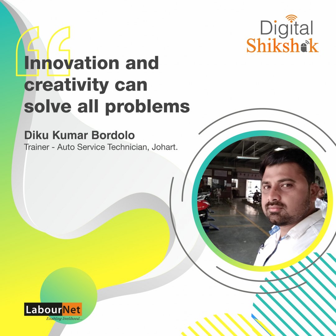 labournet's tweet photo. #DigitalShikshak #DikuKumar says moving the theoretical part of his classes was easier than the practical part. Diku also records videos of him opening and fixing an old car in his house to help his students get familiar with certain auto parts.
#VirtualTraining #OnlineClasses https://t.co/dwEDp799Lc