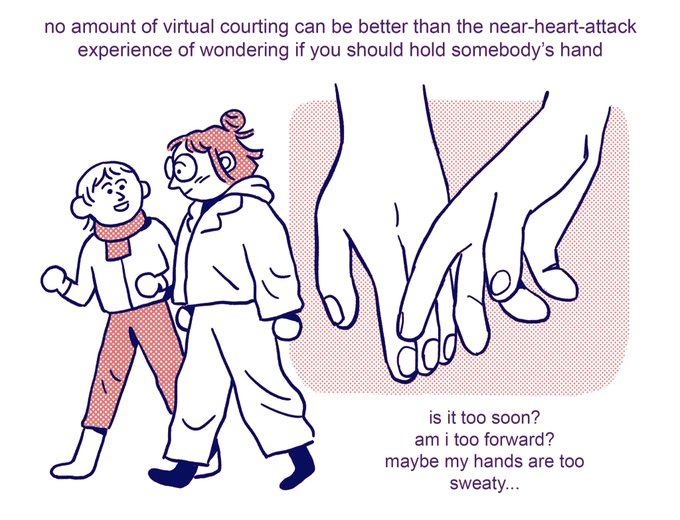 Here is a cheeky little snippet from my contribution comic! It's about being a lovey doves bitch during corona pandemic! 