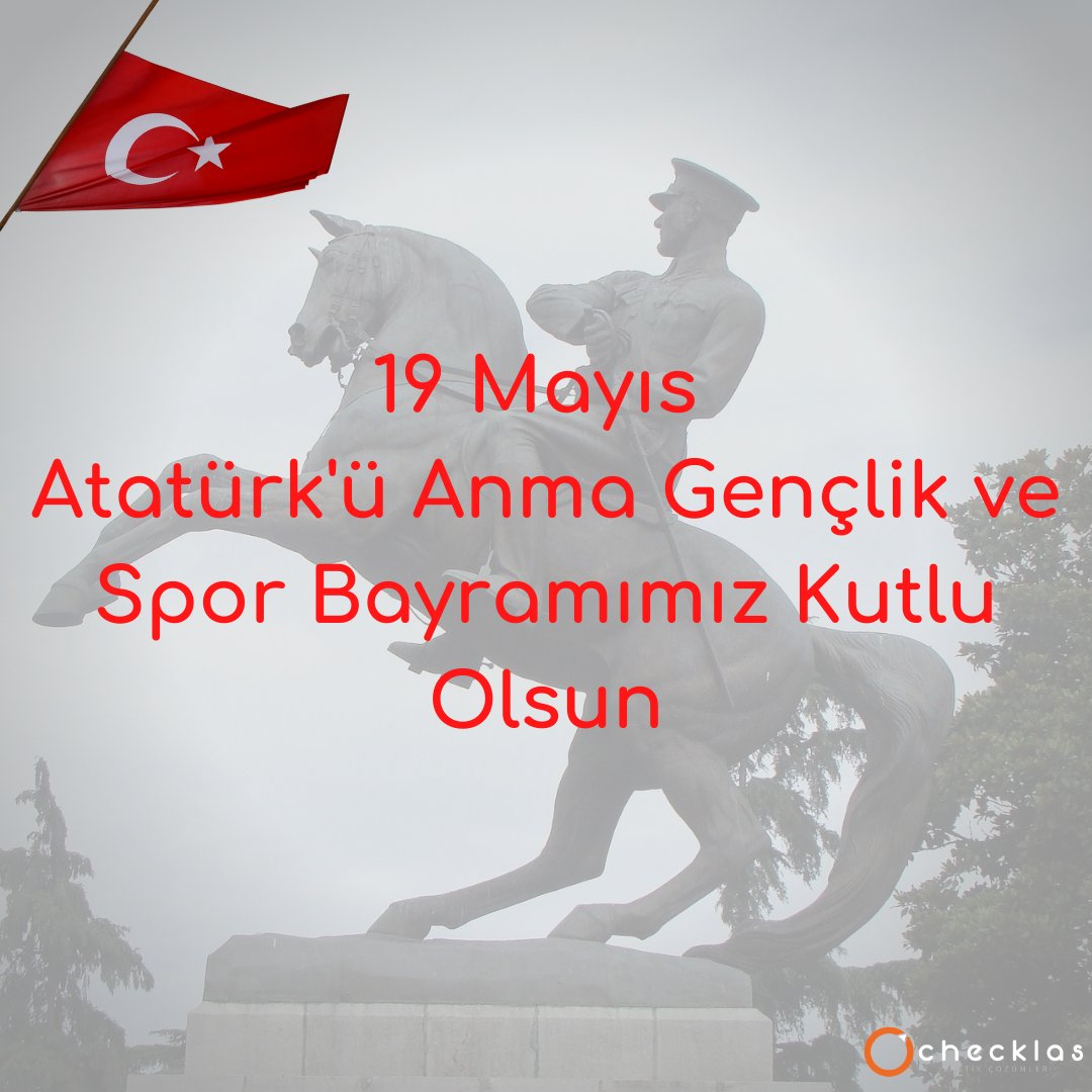 ChecklasTR's tweet photo. 101 yıl önce bugün, Samsun'a ayak basarak milli mücadelemizi başlatan Ulu Önderimiz Mustafa Kemal Atatürk ve fikir ve silah arkadaşlarını saygıyla ve minnetle anıyoruz. 19 Mayıs Atatürk'ü Anma Gençlik ve Spor Bayramı hepimize kutlu olsun. #19Mayıs #19Mayıs1919 https://t.co/IfGVwexNYp