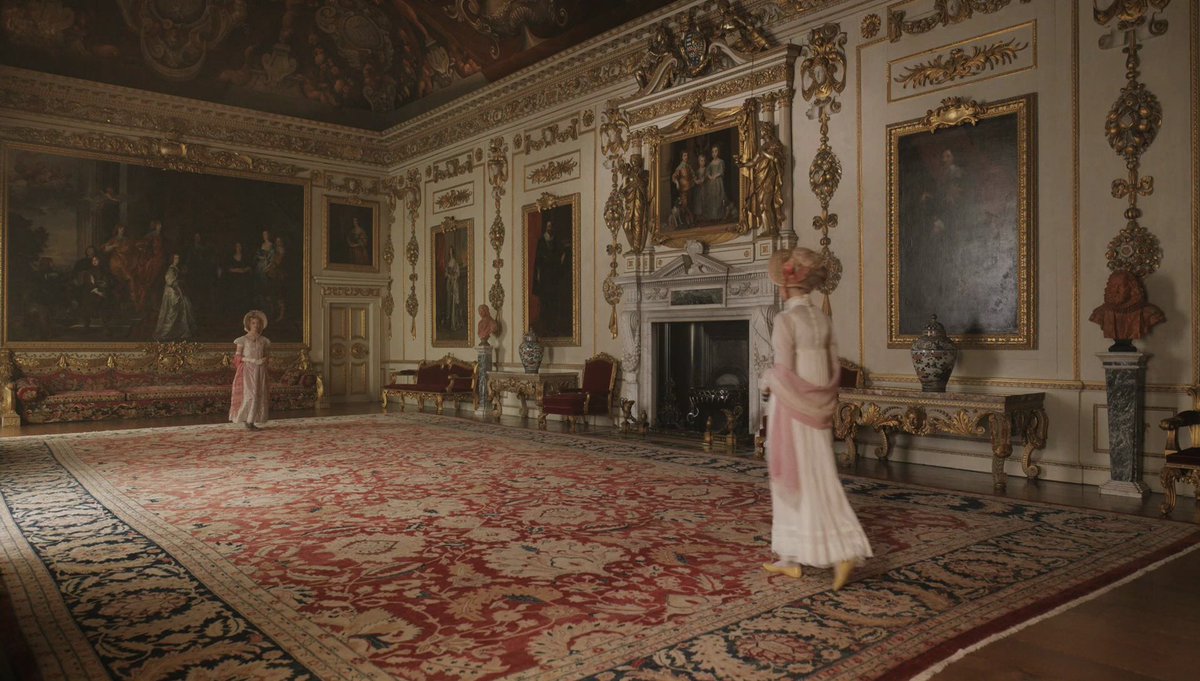 I don't think Mr Knightley's house is meant to look like Versailles.