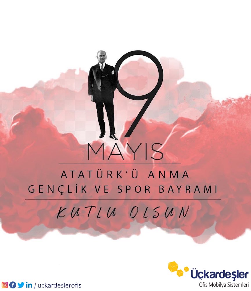 uckardeslerofis's tweet photo. 19 Mayıs Atatürk’ü Anma Gençlik ve Spor Bayramı Kutlu Olsun ! #19MayısGenclikveSporBayramı https://t.co/wIw3zvORZJ