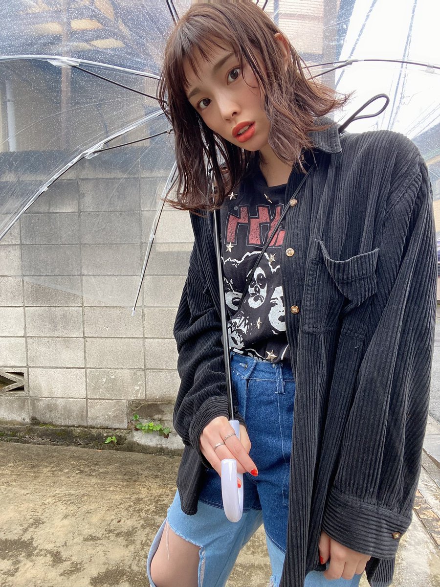 Matsui_Kiko's tweet photo. 雨続きですね☹️☔︎

#雨
#キコーデ https://t.co/13MkXuyDtQ