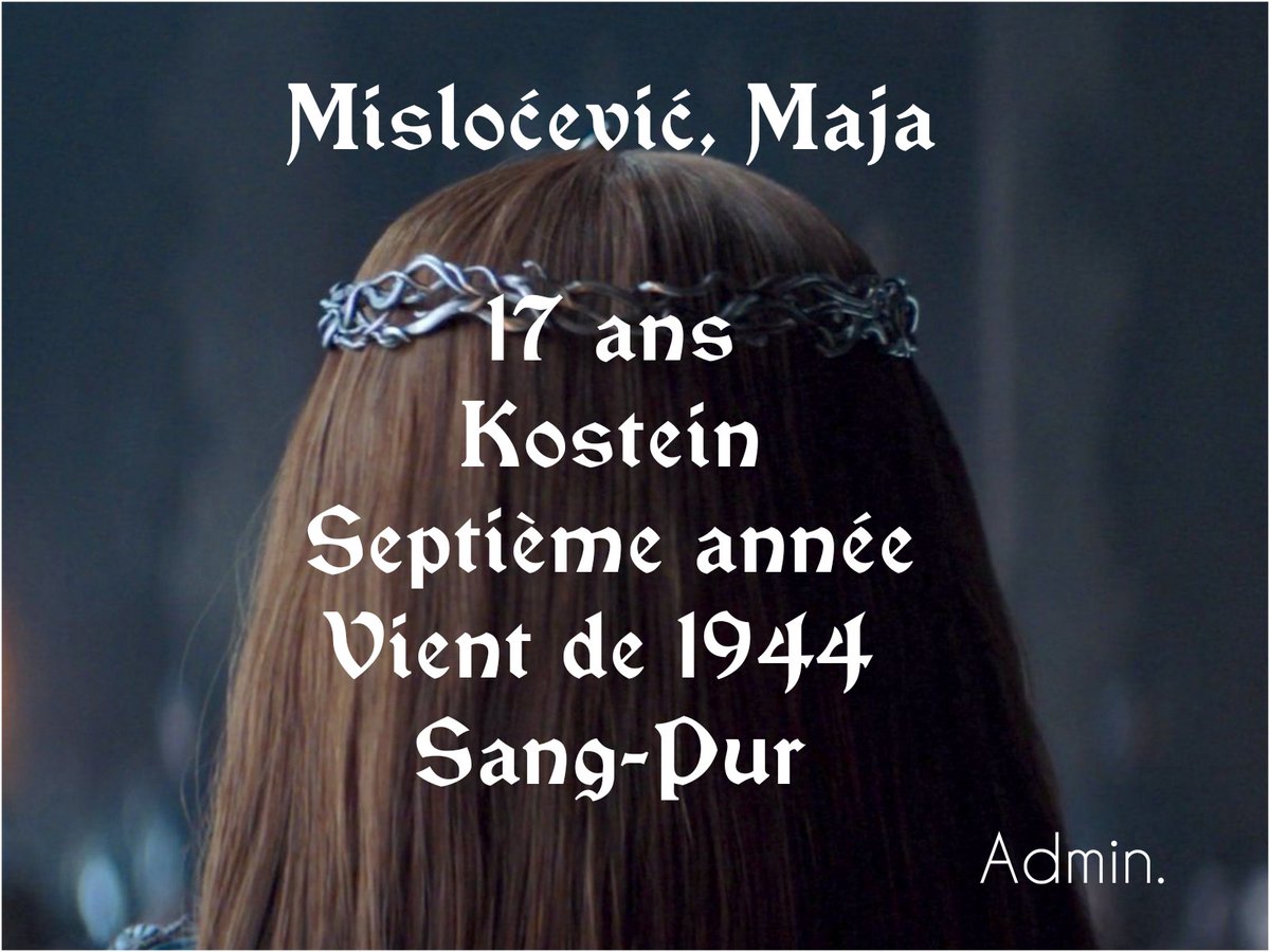 Durmrpg's tweet photo. Bienvenue @MislocevicMaja

Créa-Admin du RPG. https://t.co/G8Q6PKg762