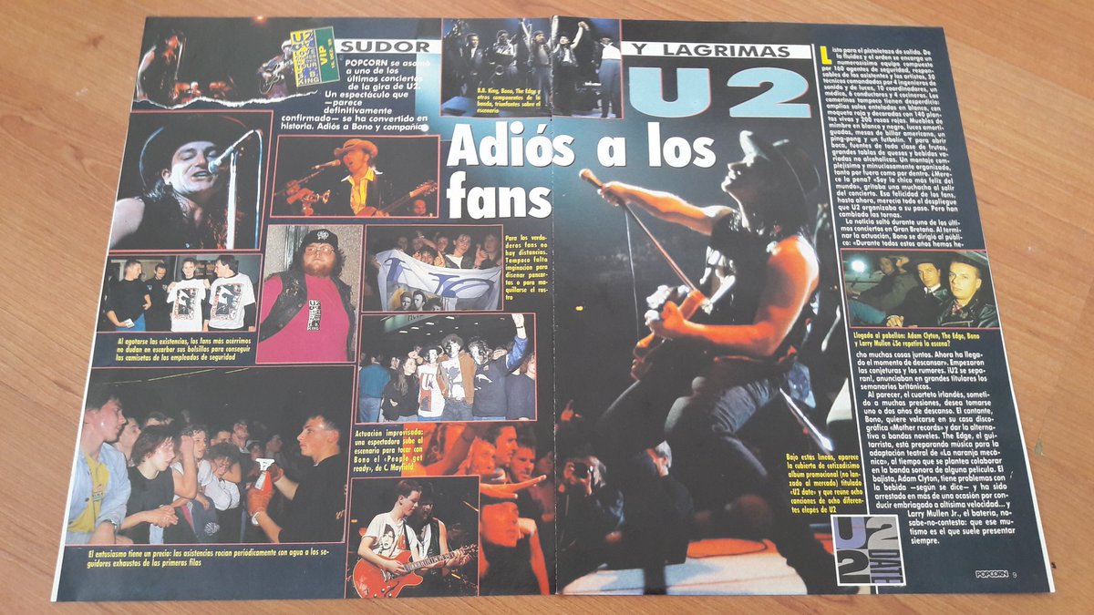 u2therefugee's tweet photo. Goodbye to the fans..
Welcome Achtung Baby Popcorn Magazine 1990...#U2Fans #U2Family #Bono #BonoU2 #BonoFans #TheEdge #LarryMullenJr #AdamClayton #PaulDavidHewson #u2com #u2 #u2therefugee #u2official #u2onebyone #u2singles #u2history #u2start
#u2songs
#zoostationradio https://t.co/rowfQQIRNR