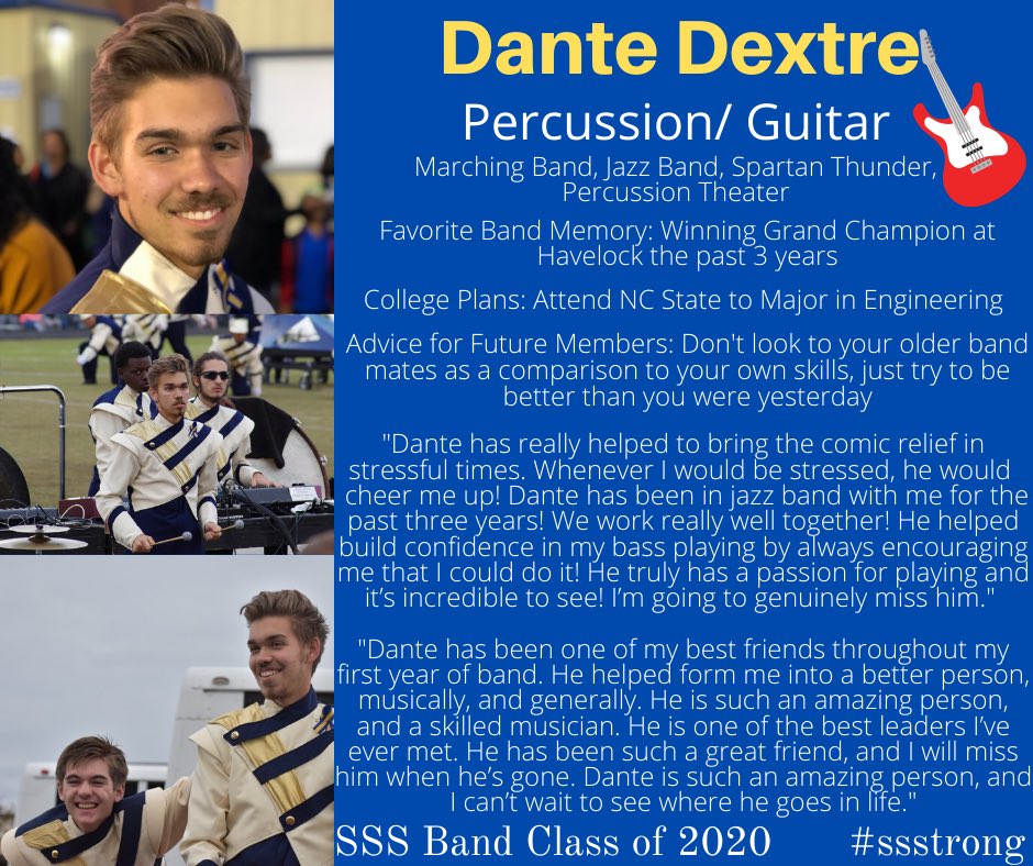 Senior Showcase: Dante Dextre
#ClassOf2020 #ssstrong