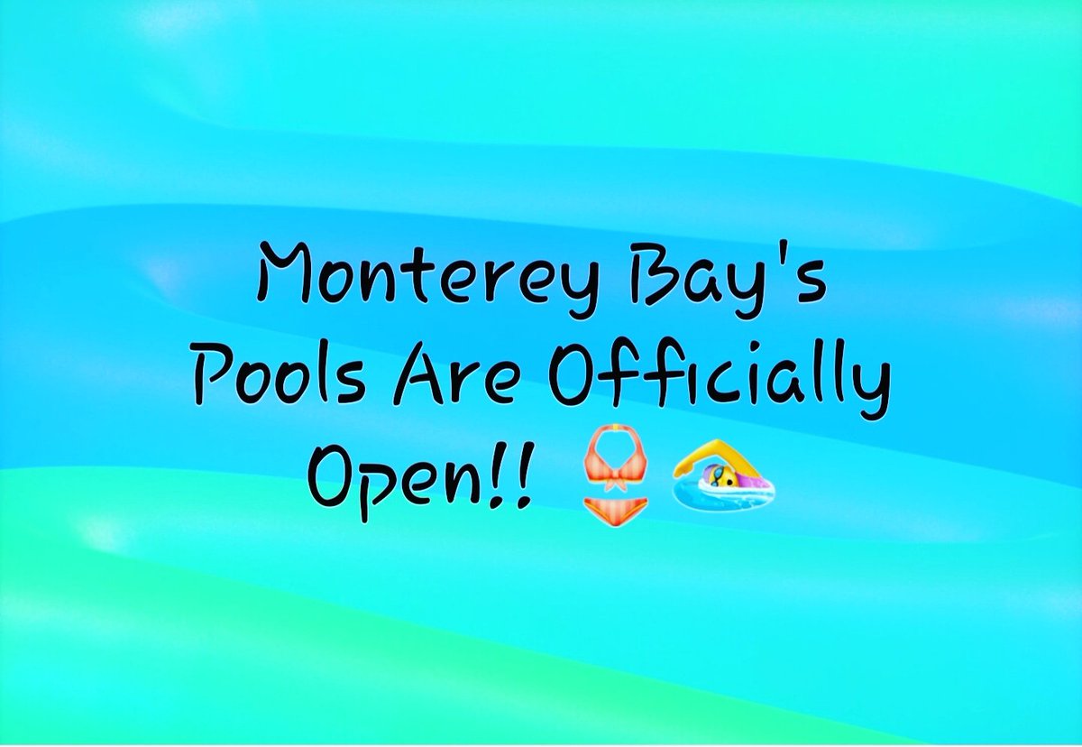 MontereyBayMB's tweet photo. That's right!! Pools are now open! Come get away with us this spring or summer! https://t.co/Odux5ij1CV