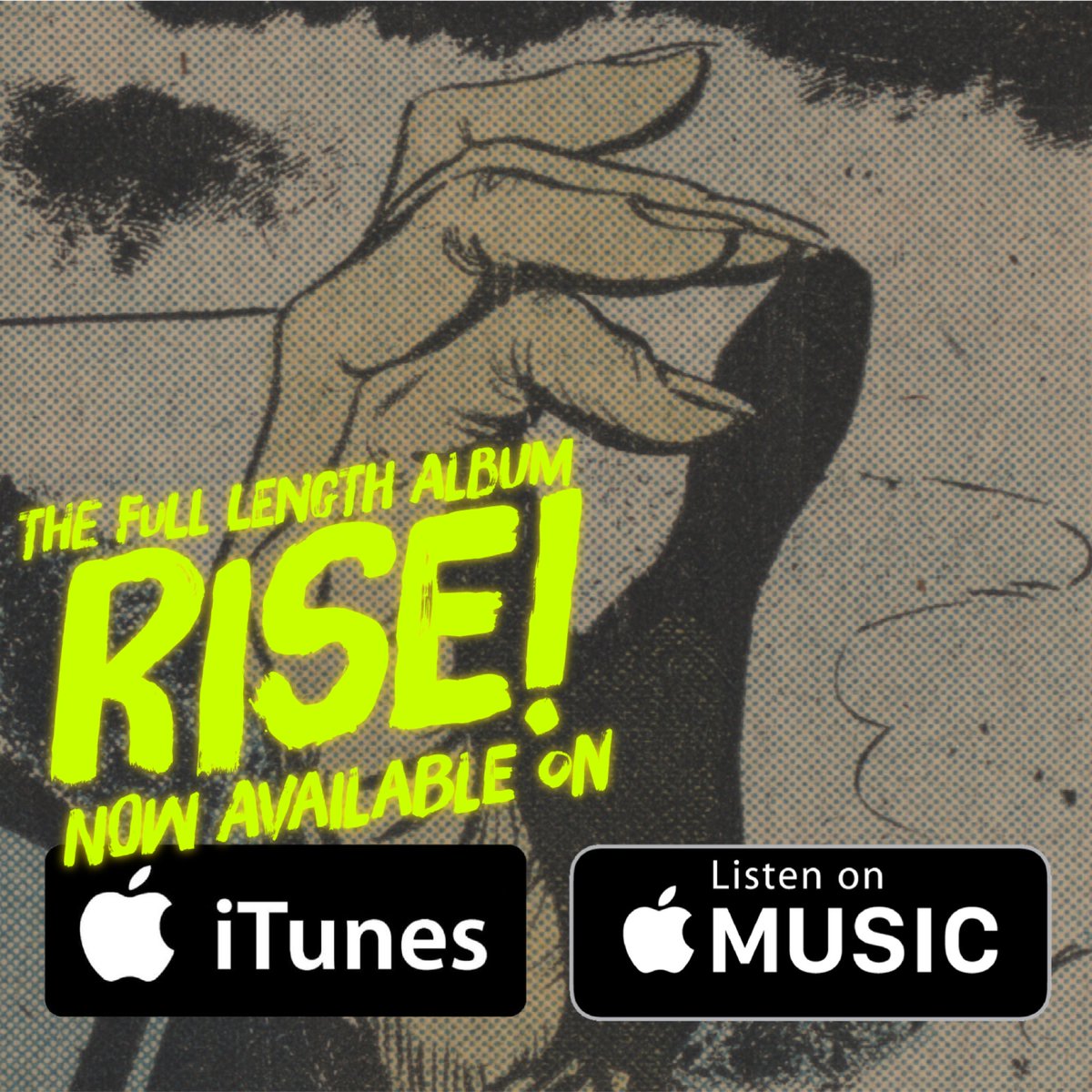 RebelSpiesHC's tweet photo. Our first album RISE! is now available on Apple Music and iTunes for the first time ever! We are very proud of this one! Go listen to it again, or maybe for the first time! #hardcore #punk #Spotify https://t.co/9uvJZCtPO1