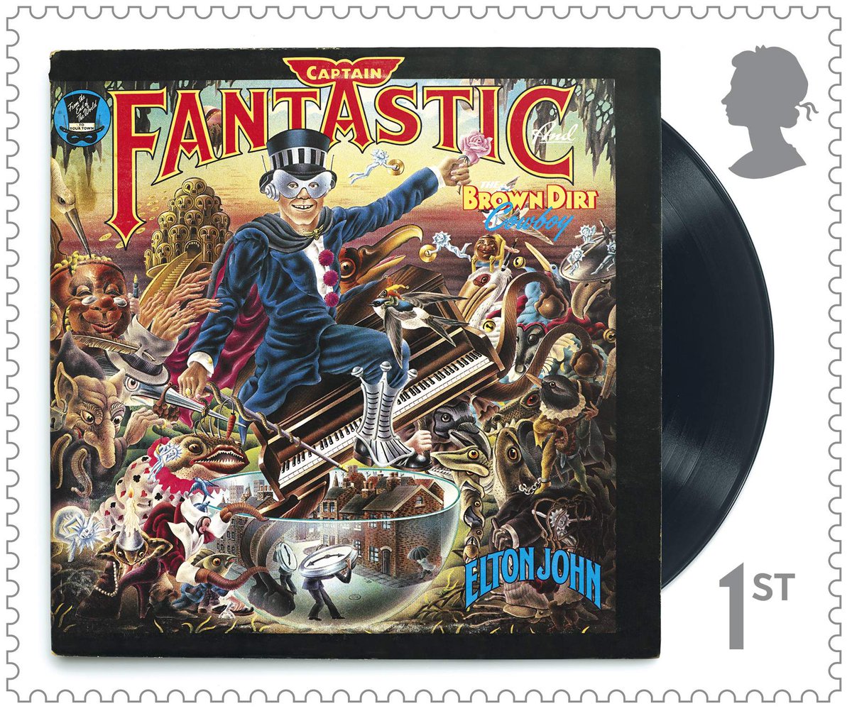 The classic album was featured in  @RoyalMailStamps' celebration of Elton’s career, and still available to own from:  https://shop.royalmail.com/special-stamp-issues/elton-john