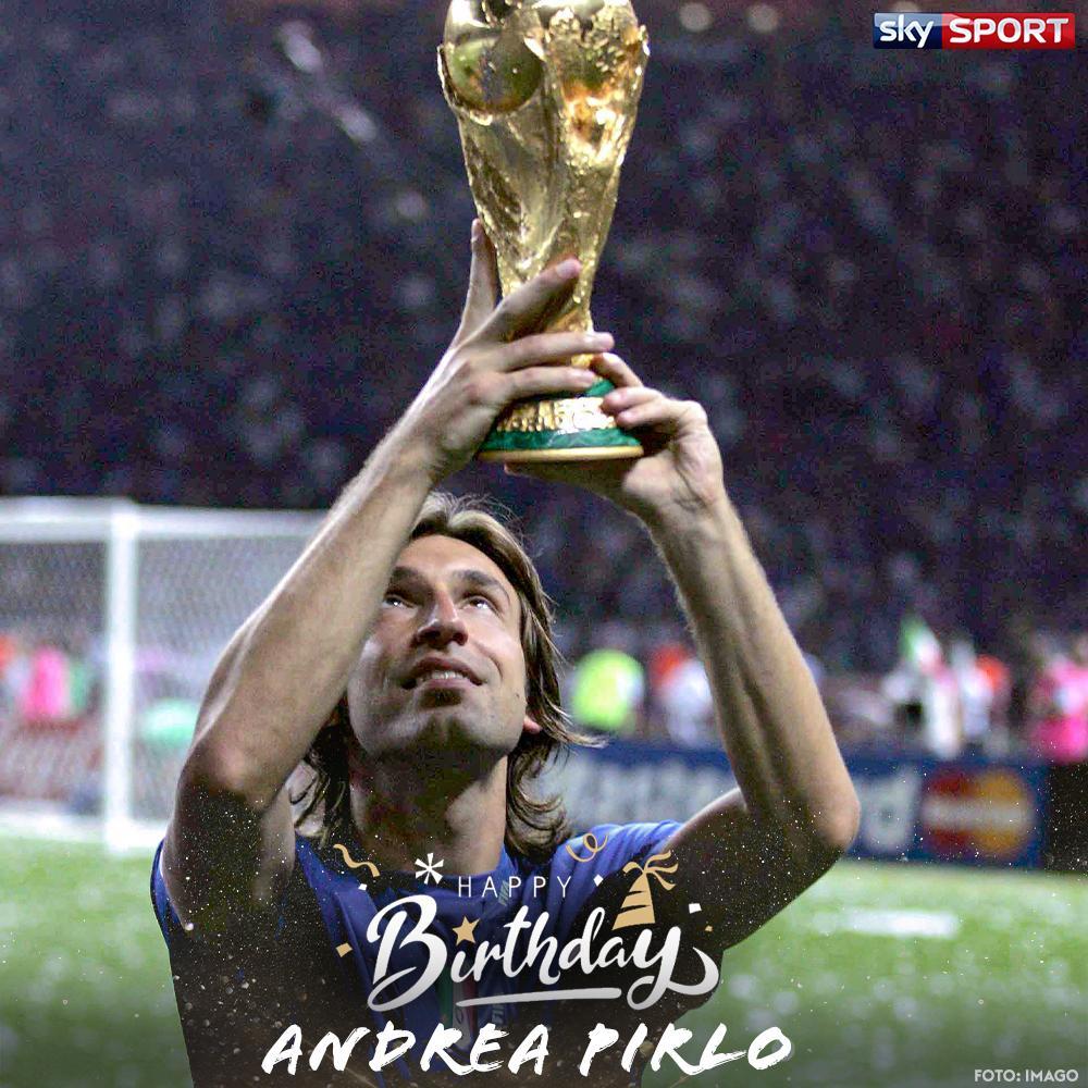 Weltmeister, zweifacher CL-Sieger, Legende und Geburtstagskind: Happy Birthday Andrea Pirlo!  