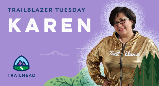 🎁This #TrailblazerTuesday we want to thank @MsSteamGeek for her gifts to the #TrailblazerCommunity! Check out this recent #TrailheadLIVE Career Panel where Karen shares her career journey alongside @SimSimaa7 &amp; <a href="/EMSBigfoot/">David Noe</a>: sforce.co/3bMId8g