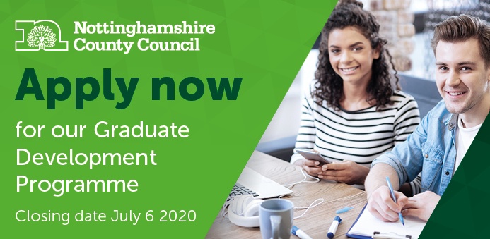 NottsCC's tweet photo. 🧑🎓 Applications now open for our Graduate Development Programme to recent grads from Notts or final year students at @UniofNottingham and @TrentUni aiming for a 2:1 or above.
Closing date 6 July. Apply now ➡️ https://t.co/4LLCHbKqzF
#NCCGraduates https://t.co/t3H71kMLig