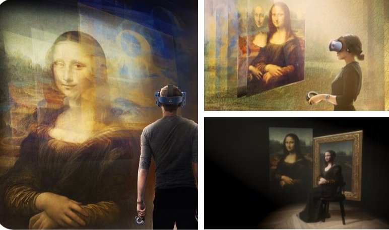 GoncaOzen75's tweet image. Sanat dünyasında dünyanın en meşhur tablosu #monalisa @MuseeLouvre ve #htcvivearts işbirligiyle sanal gerçeklikle buluştu ... kesinlikle etkileyici😲