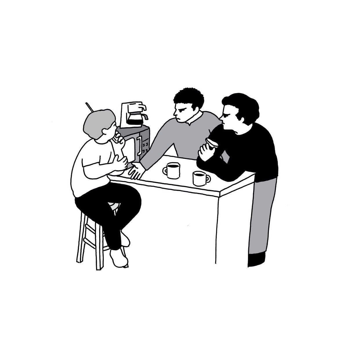 Saitoe No Twitter 友人のむろちゃん Antfood19 と同じ映画の絵を3日置きにあげていく会 第9回目 今回は海外ドラマ編 9本目はコメディドラマの王道 フレンズ 6人の登場人物が繰り広げる ニューヨークのマンハッタンを舞台にしたコメディ レイチェルとモニカ