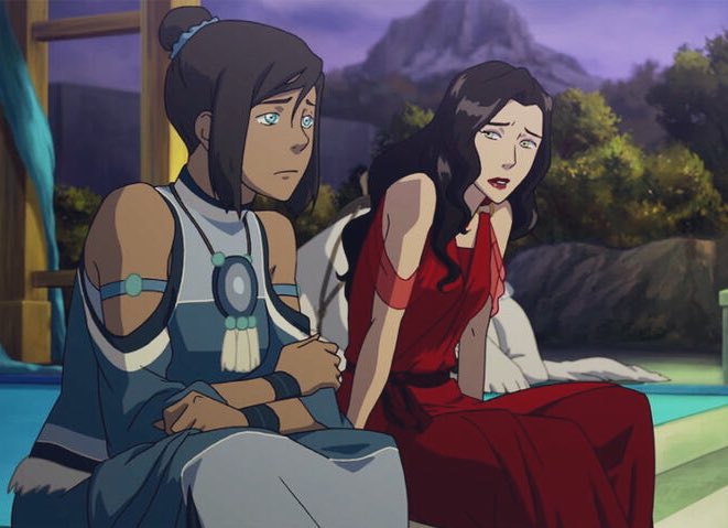 stuffincrossing's tweet image. wlw in animation💕🗡