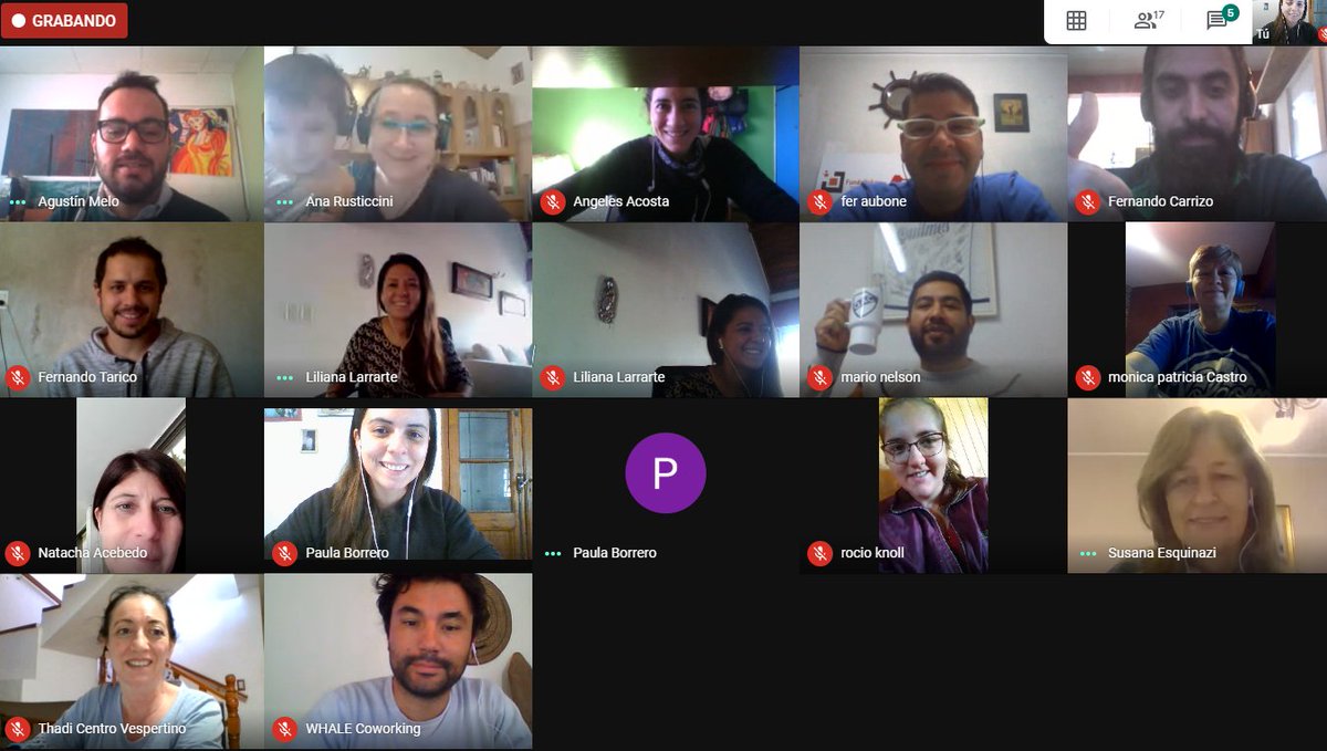 AngelesAcosta's tweet photo. Ya estamos en nuestro segundo día de capacitación! Con @LilianaLarrarte aprendemos sobre articulación público-privada #Techcamp2020 los proyectos de #innovacionsocial más destacados de #Argentina 
#Mentes4taedición #Mentestransformadoras
@NoblezaObliga_ https://t.co/D3NdstVZ5k
