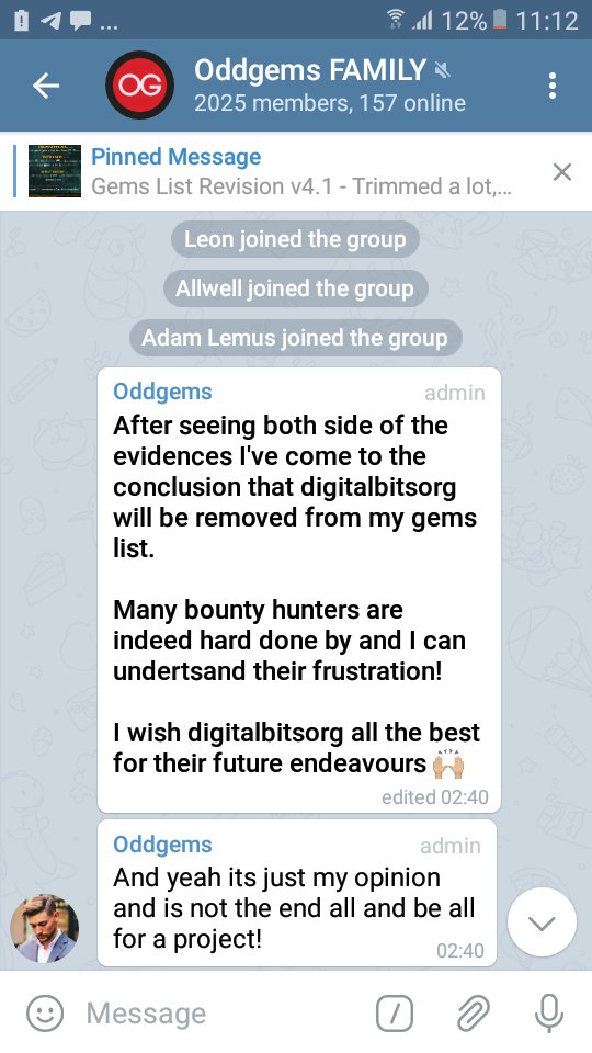 Mrdam56666817's tweet photo. A word of warning: don't rely on what the xdb team tells you, you will fail to invest in the Digitalbits. #XDBscam because they didn't keep their promise with the bounty hunter, who was marketing them. The xdb team calls the bounty hunter a scammer. Xdb team has no pride. https://t.co/BAXC2kmPG1
