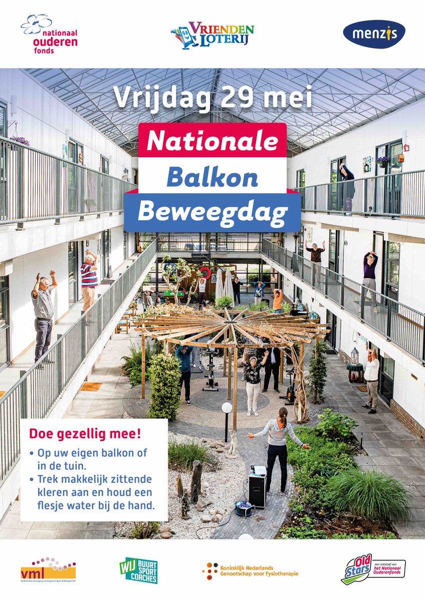 René Wormhoudt ambassadeur van de Nationale Balkon Beweegdag! 👇

Op vrijdag 29 mei organiseert het Nationaal <a href="/Ouderenfonds/">Nat. Ouderenfonds</a> samen met haar partners de Nationale Balkon Beweegdag! René Wormhoudt is een van de ambassadeurs, samen met o.a. <a href="/OlgaCommandeur/">Olga Commandeur</a> en <a href="/Jan_Versteegh/">Jan Versteegh</a>
