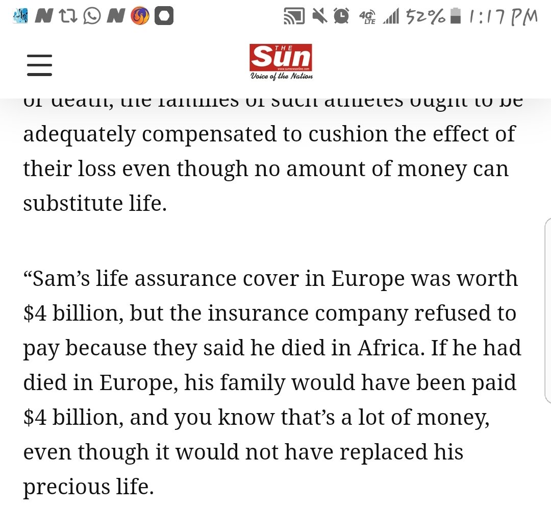 So many of you thinks "Ah Doc wants to chase clout and say his European Insurance is 4BILLION DOLLARS"I read more than 10 articles and watched more than 5 video documentaries before this thread...Below is one of the articles written by the SUN NEWSPAPER last year.THANKS!