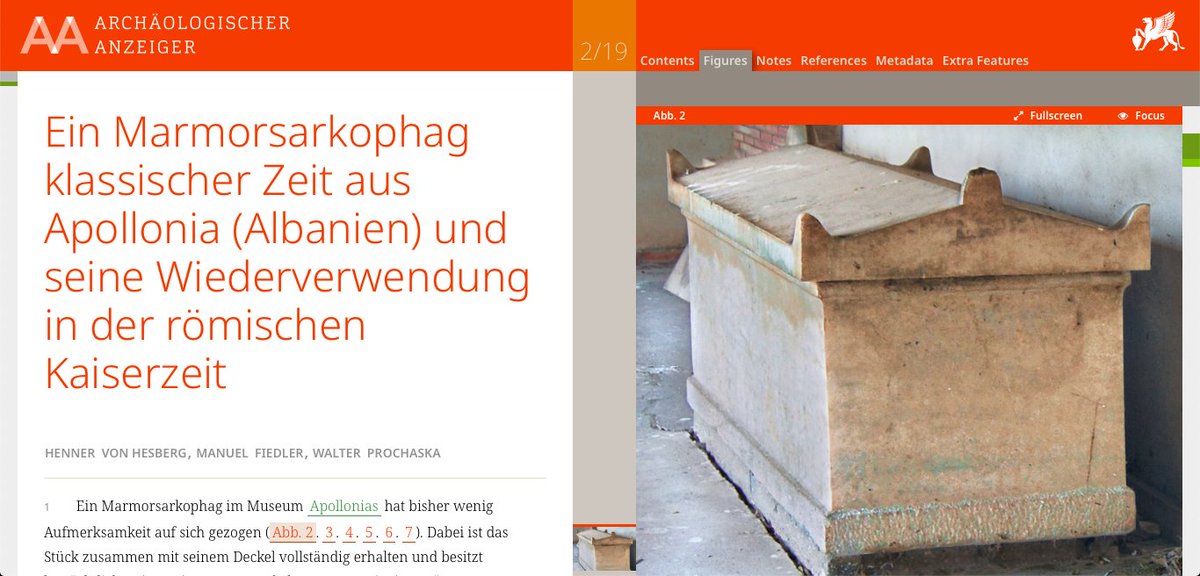 dai_weltweit's tweet photo. 👉 Neuerscheinung:
#ArchäologischerAnzeiger 2/2019 jetzt auch online - als klassisches PDF oder im neuen DAI #JournalViewer mit vernetzten Forschungsdaten aus der iDAI.welt.
🔓 Frei verfügbar hier:
https://t.co/n3eThkHanG?
#DAI4all #DAIpublicationen #dairessourcen https://t.co/lBuFoUcxEl
