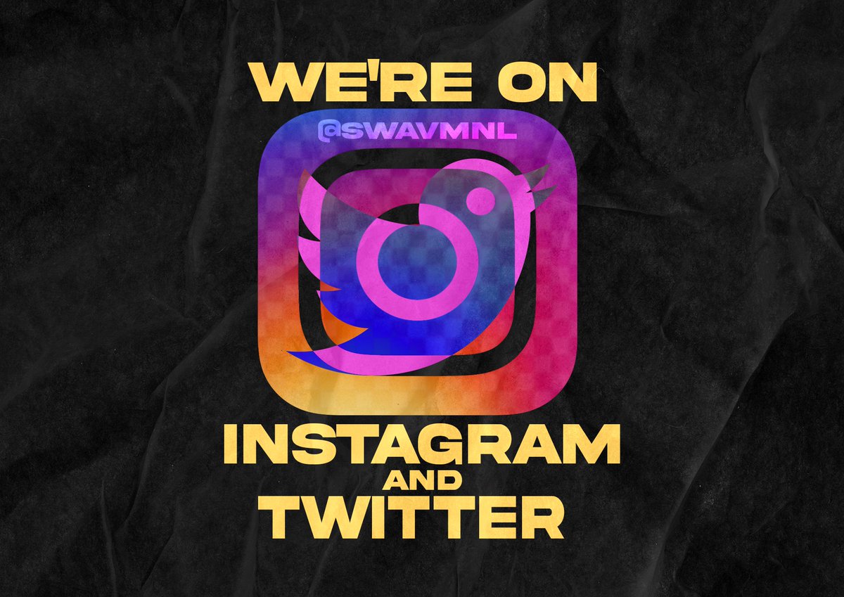 swavmnl's tweet photo. Can't wait for what's about to drop? Well, we got more SWÄV love coming your way!

Stay updated with us by following our Twitter and Instagram accounts and that's

@swavmnl.

Don't forget your SWÄV! https://t.co/sQCjXZqxSF