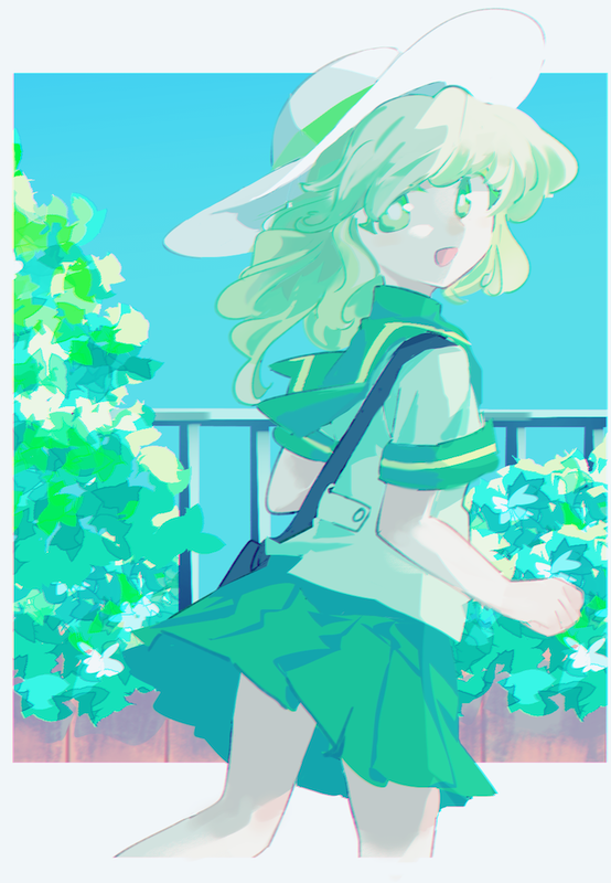 古明地こいし 「セーラー 」|茶丸九のイラスト